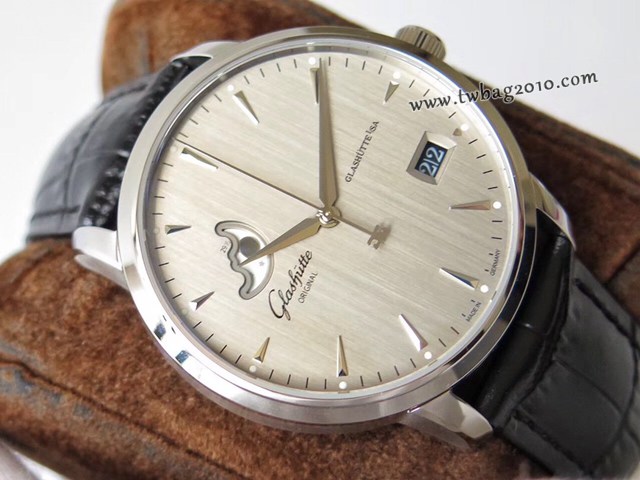 格拉蘇蒂原創議員大日曆月相腕表 Glashütte Original男士腕表  gjs1733